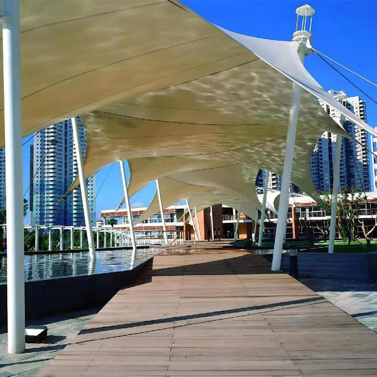 兴安县膜结构景观棚