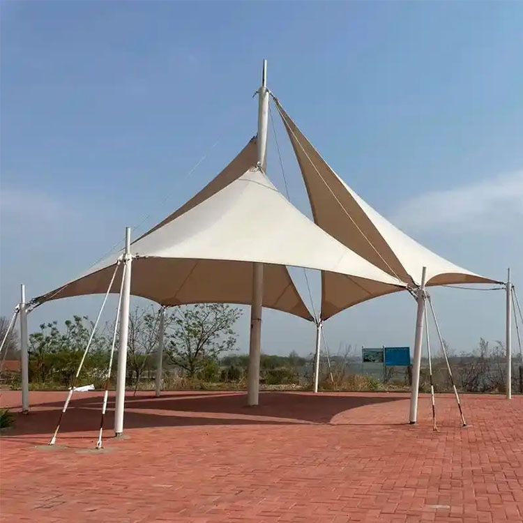 兴安县膜结构景观棚