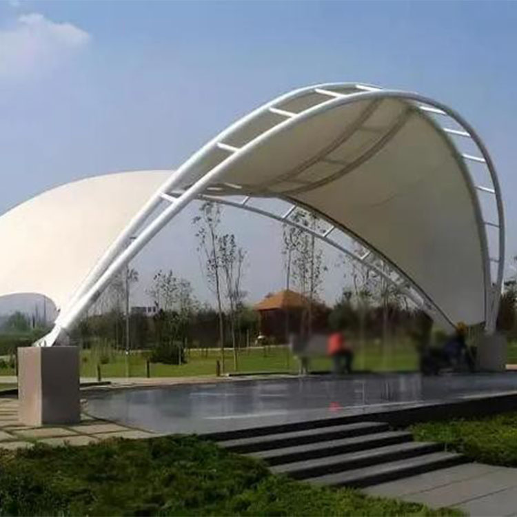 兴安县膜结构景观棚