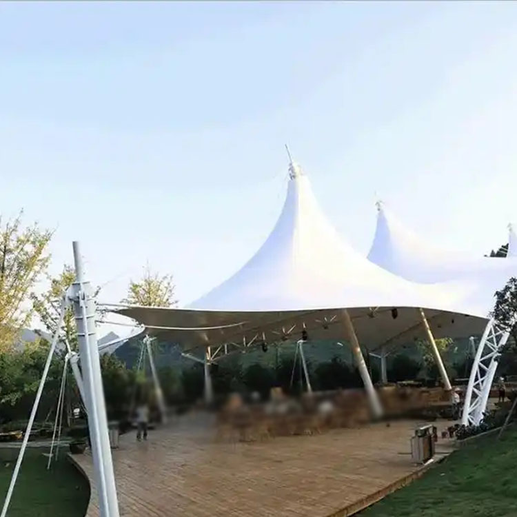 兴安县膜结构景观棚