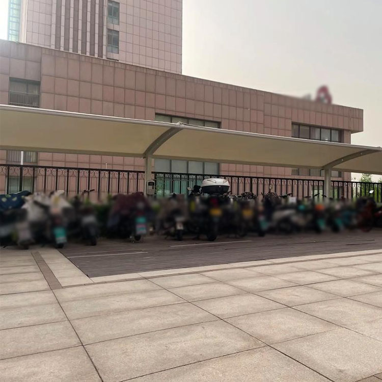 兴安县膜结构电动车棚